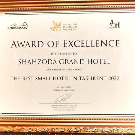 Shahzoda Grand Hotel - "Best Hotel Award Winner" Solnechnyy 외부 사진